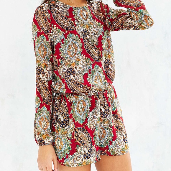 Lucca Couture Ornate Print Romper - Picture 2 of 6